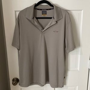 Large Gray Greg Norman Golf Polo